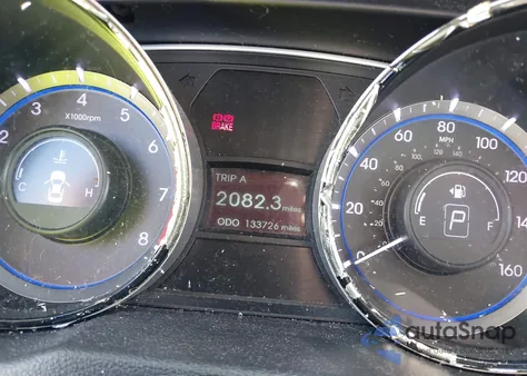 2013 Hyundai Sonata Gls from USA, damaged, VIN 5NPEB4AC8DH659288